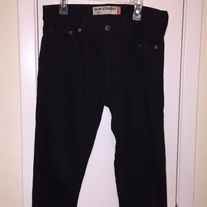 Levi's men's black jeans. Size 29 X 32